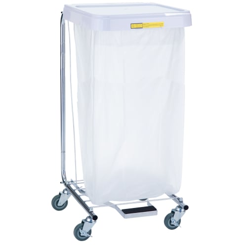 R&B Wire 35 Inch High Single Tall Medium Duty Medical Hamper